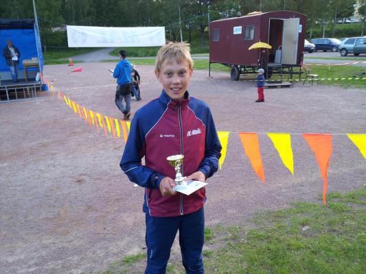 Albin blev sexa i Göteborg. Foto: Privat