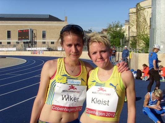 Louise och Cissi. Den här gången segrade Louise. Foto: Privat