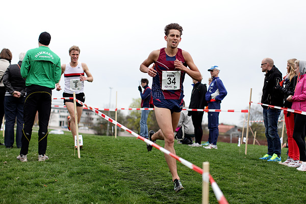 Johan Hydén på terräng-SM. Foto: Runpix