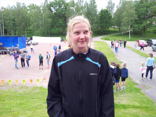 Martha placerade sig bäst på Vårruset. Foto: Privat