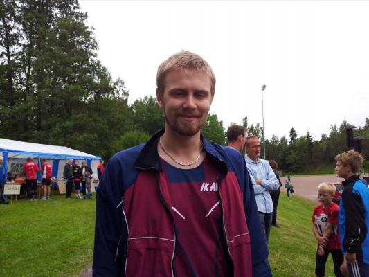 Henrik kom tvåa på TAIF-spelen. Foto: Mikael Eriksson