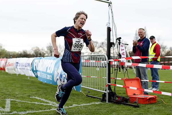 Caroline på terräng-SM. Foto: Runpix